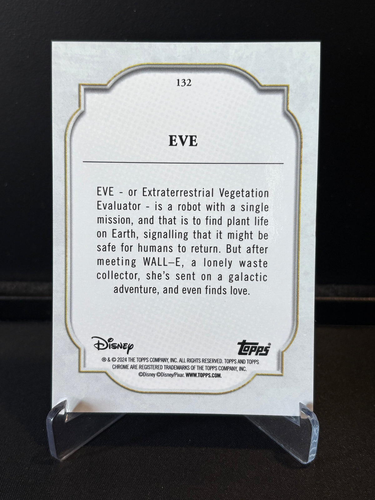 Topps Chrome Disney 2024 – EVE #132 | Carte Base