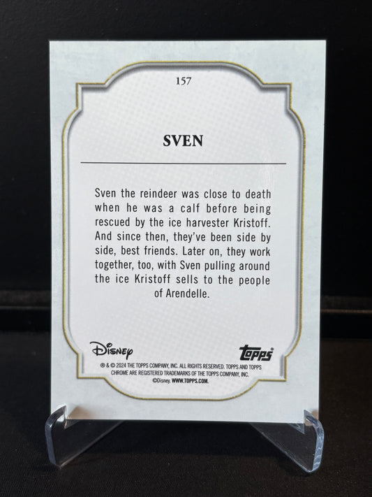 Topps Chrome Disney 2024 – Sven #157 | Carte Base