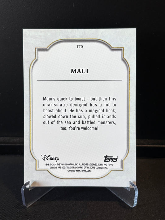 Topps Chrome Disney 2024 – Maui #170 | Carte Base