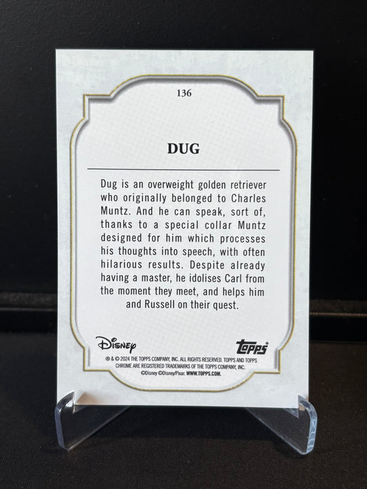 Topps Chrome Disney 2024 – Dug #136 | Carte Base