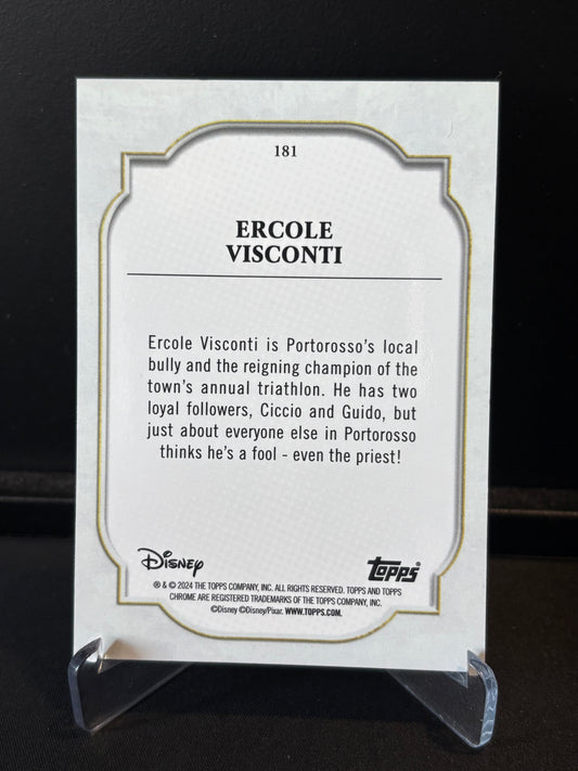 Topps Chrome Disney 2024 – Ercole Visconti #181 | Carte Base