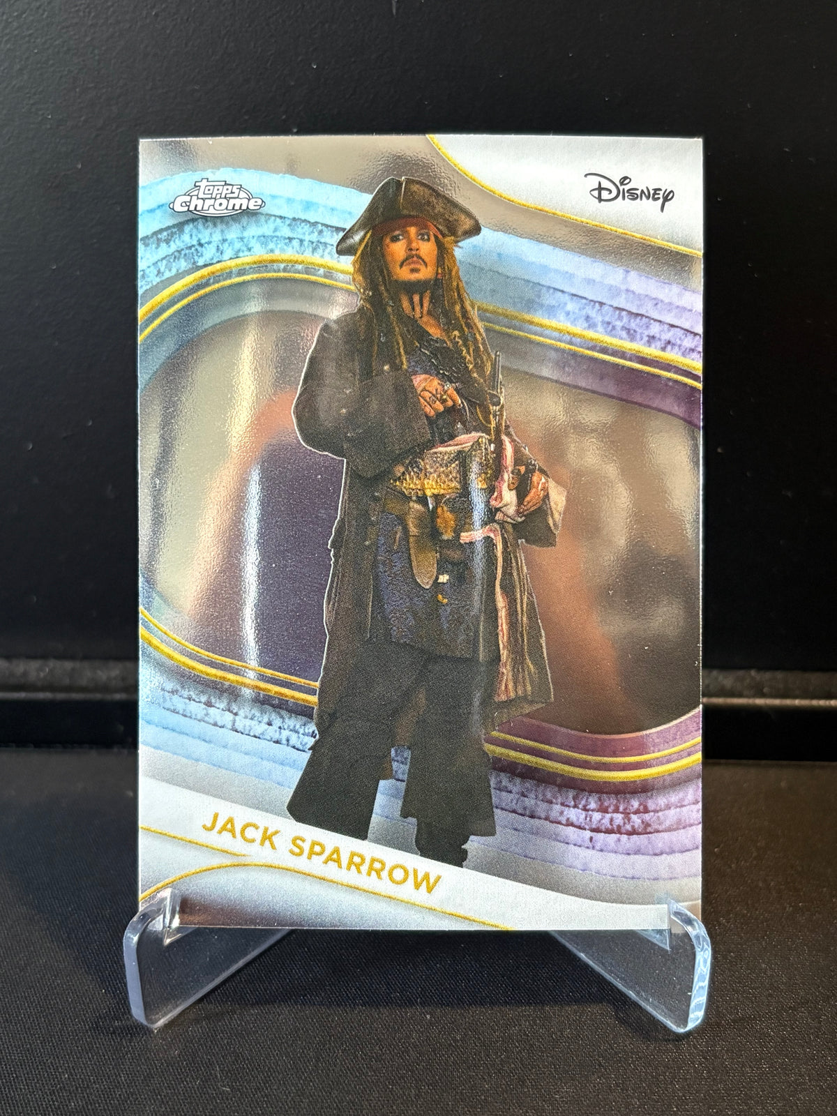 Topps Chrome Disney 2025 – Jack Sparrow #3 | Carte Base