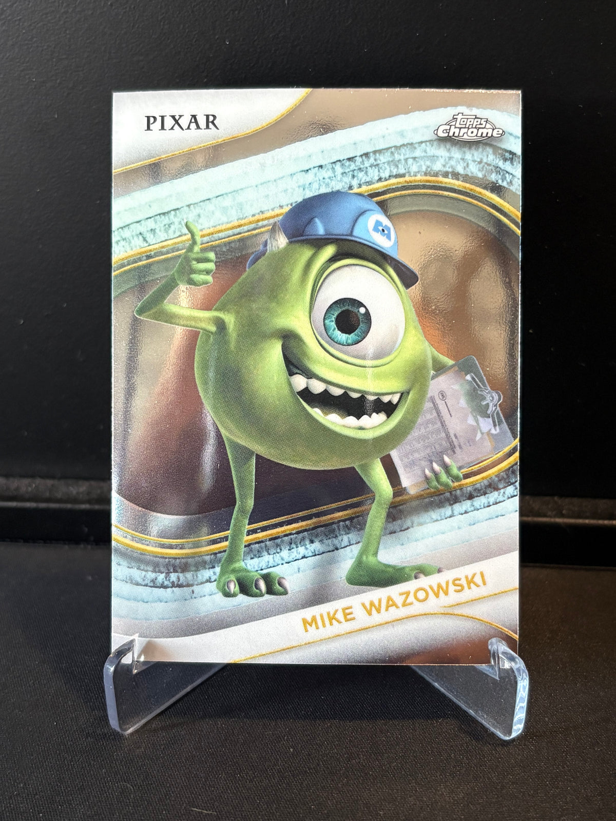 Topps Chrome Disney 2025 – Mike Wazowski #6 | Carte Base