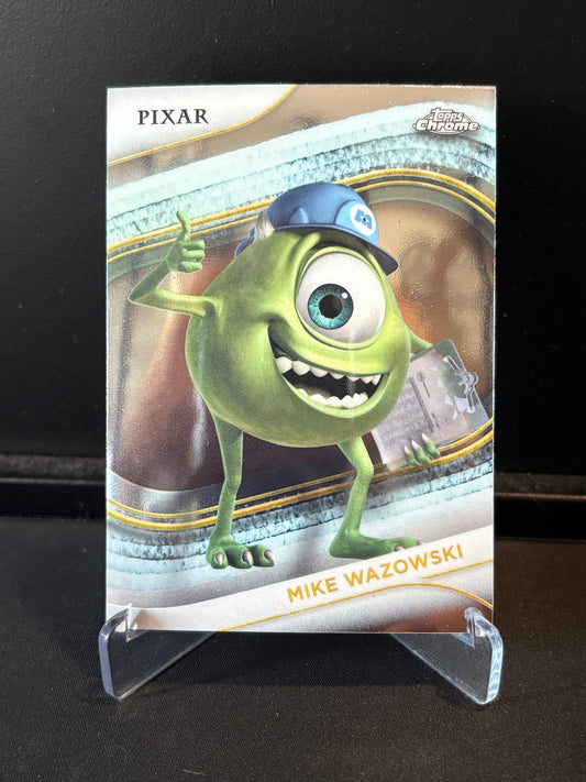 Topps Chrome Disney 2025 – Mike Wazowski #6 | Carte Base