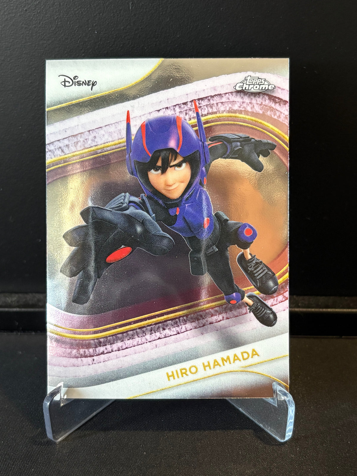 Topps Chrome Disney 2025 – Hiro Hamada #9 | Carte Base