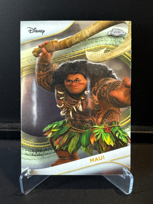 Topps Chrome Disney 2025 – Maui #15 | Carte Base