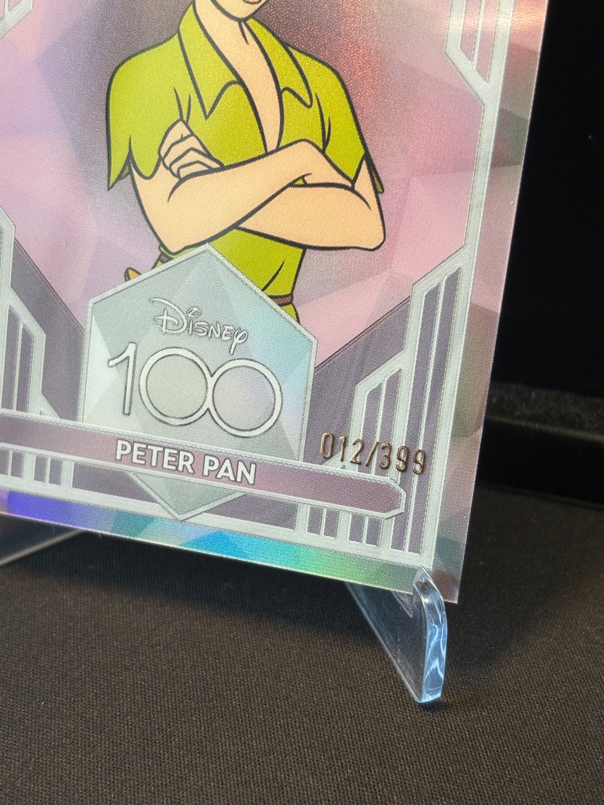Topps Chrome Disney 100 – Peter Pan #71 | Pink Parallèle /399