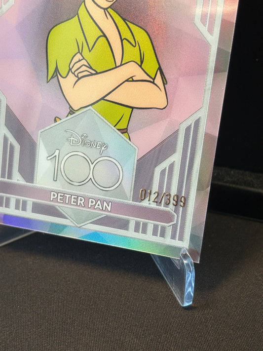 Topps Chrome Disney 100 – Peter Pan #71 | Pink Parallèle /399