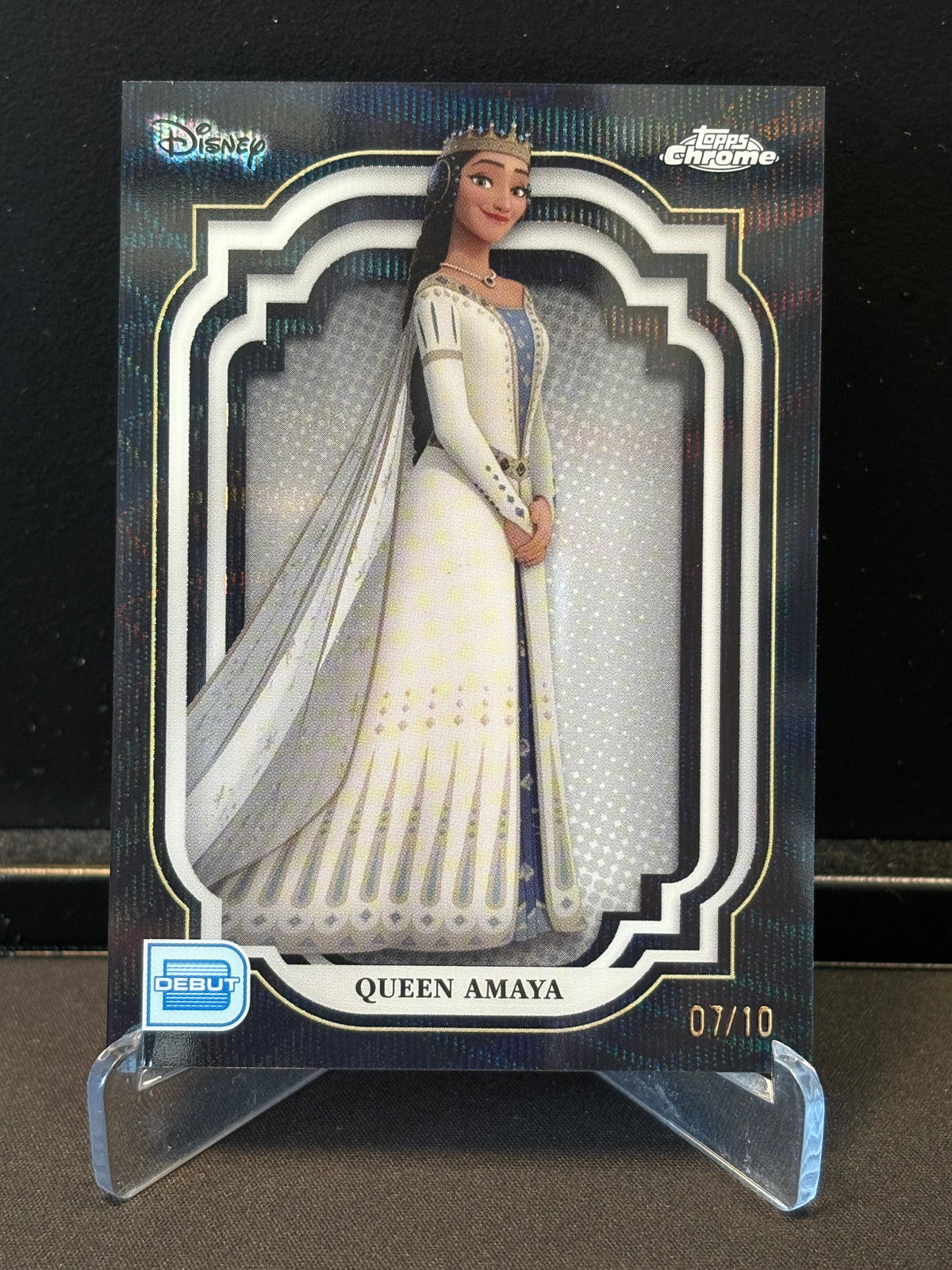 Topps Chrome Disney 2024 – Queen Amaya #83 | Black Wave /10