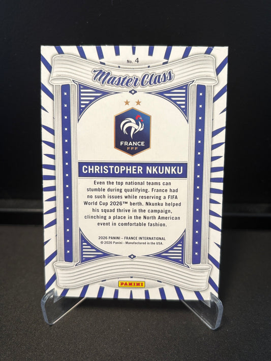 Panini France International 2026 – Christopher Nkunku | Master Class Base
