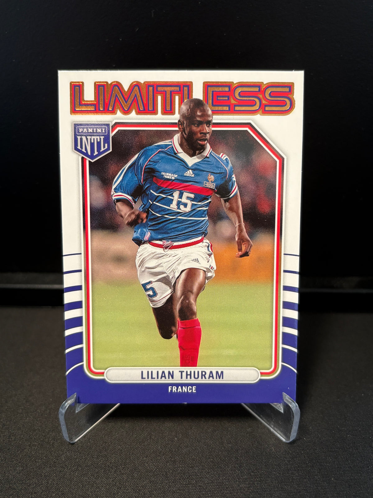 Panini France International 2026 – Lilian Thuram | Limitless Base