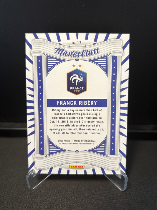 Panini France International 2026 – Franck Ribéry #17 | Insert Master Class