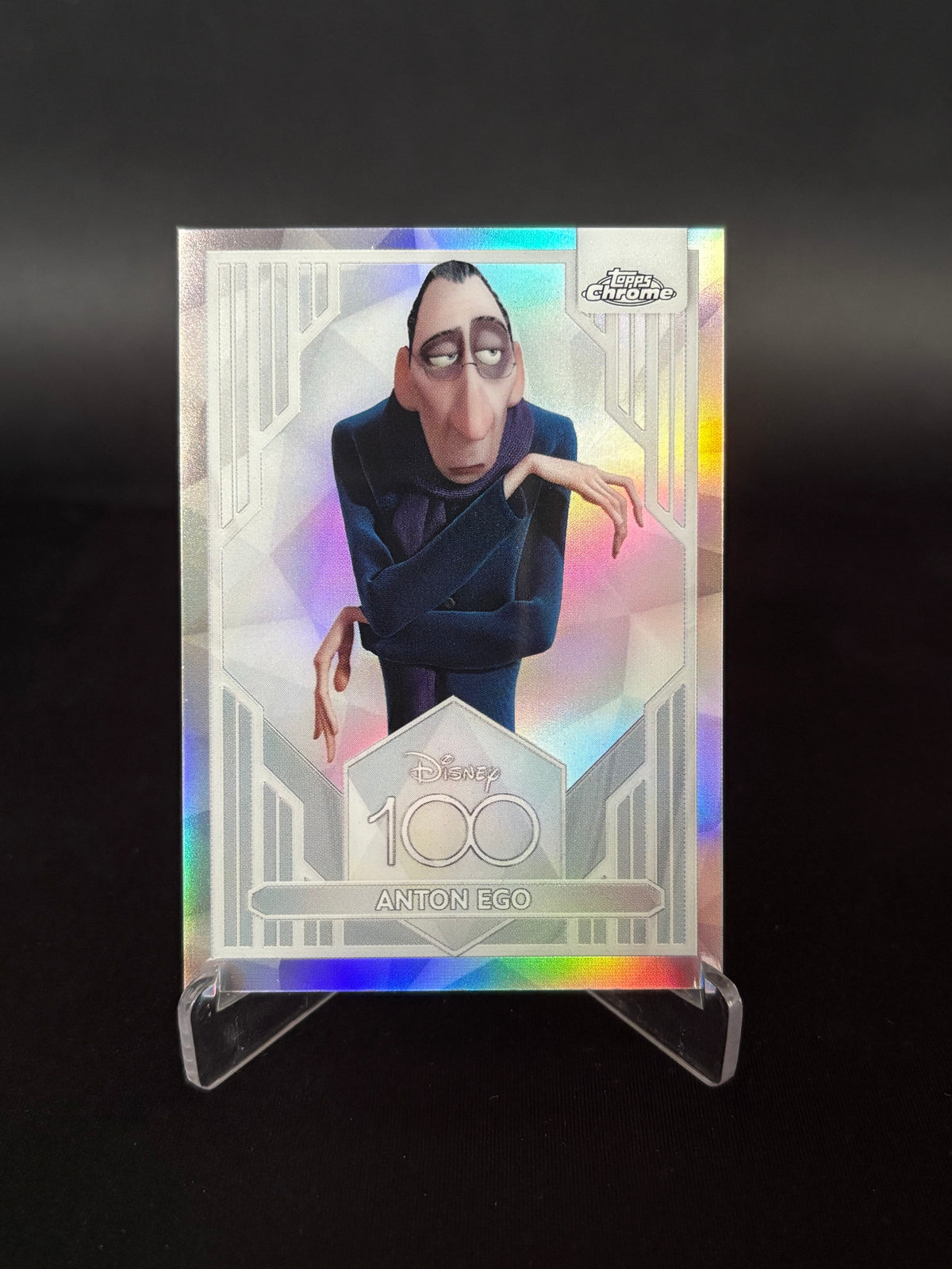 Topps Chrome Disney 100 2023 – Anton Ego #57 | Refractor