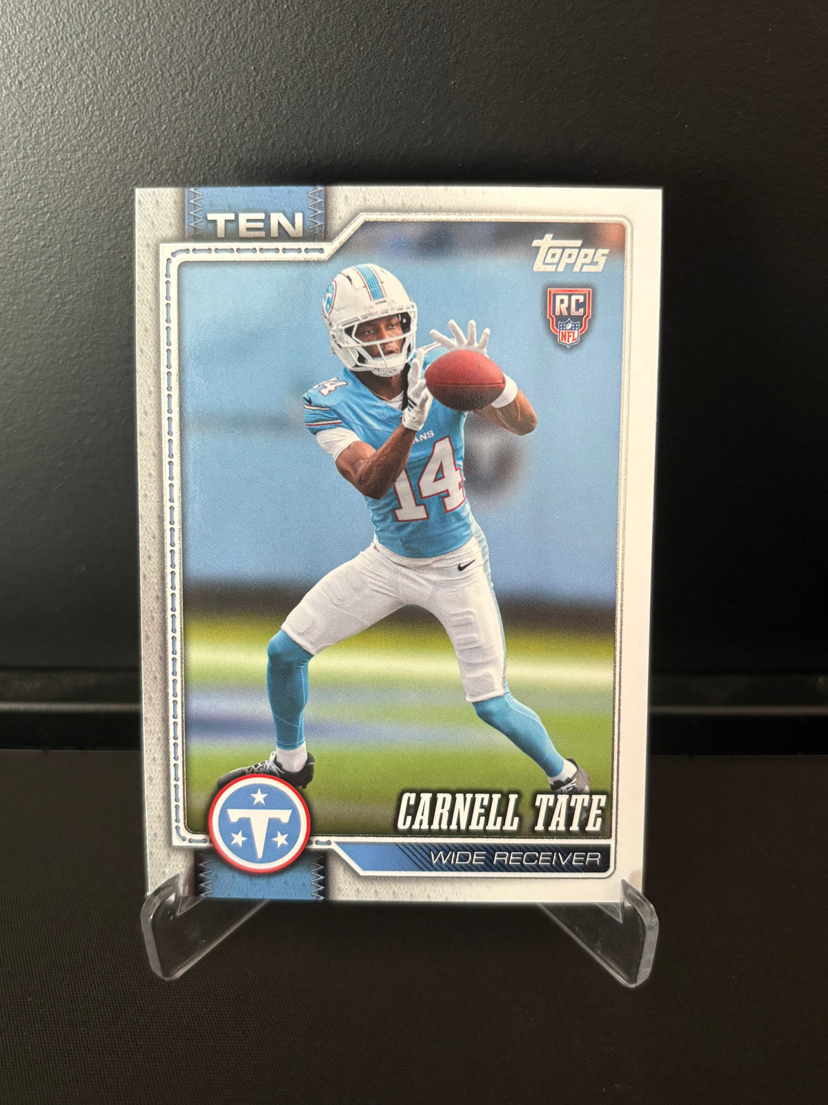 Topps NFL 2026 – Carnell Tate #318 | Rookie Card – Tennessee Titans
