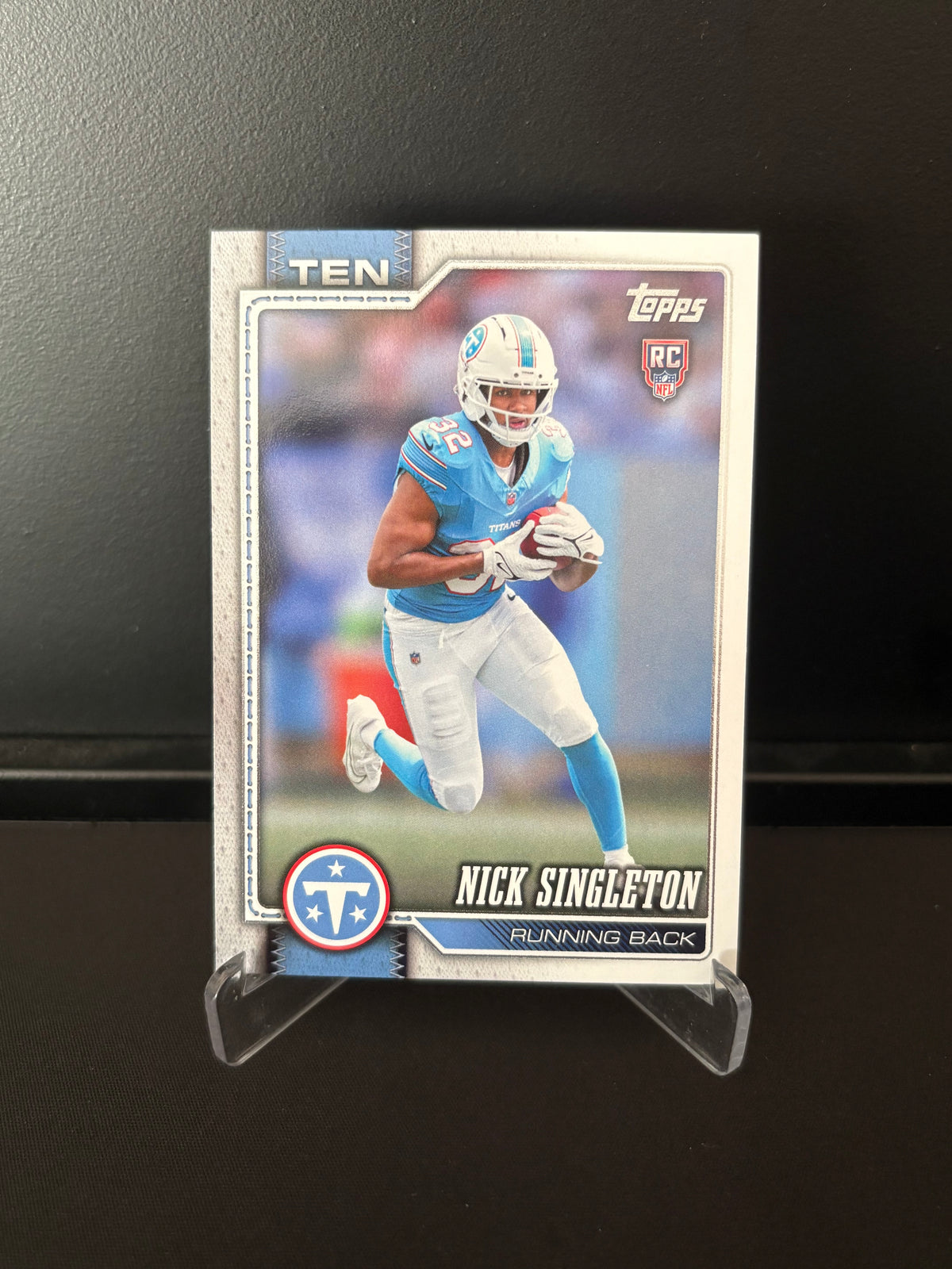 Topps NFL 2026 – Nick Singleton #314 | Rookie Card – Tennessee Titans