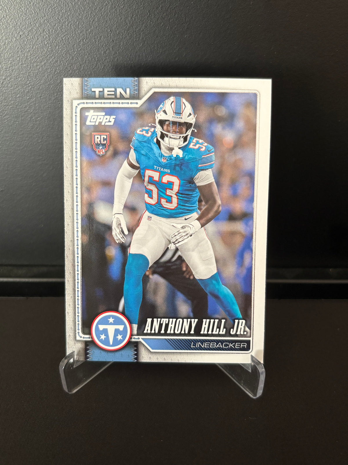 Topps NFL 2026 – Anthony Hill Jr. #389 | Rookie Card – Tennessee Titans