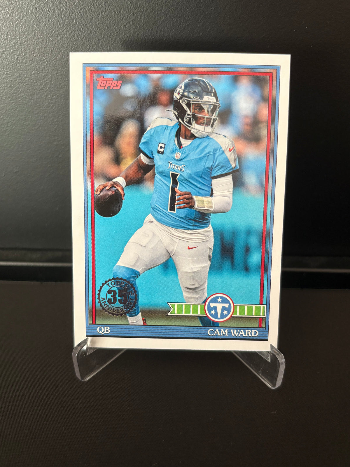 Topps NFL 2026 – Cam Ward #91TF-30 | 35th Anniversary – Tennessee Titans