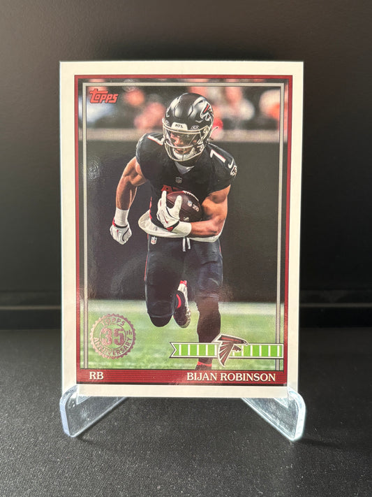 Topps Flagship NFL 2026 – Bijan Robinson #6 – 35th Anniversary