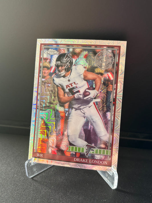 Topps Flagship NFL 2026 – Drake London #5 – Chrome Mojo