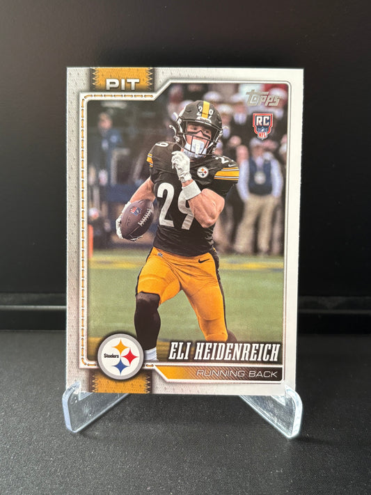 Topps Flagship NFL 2026 – Eli Heidenreich #398 RC | Base