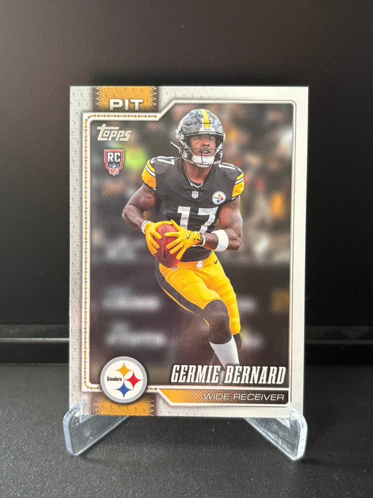 Topps Flagship NFL 2026 – Germie Bernard #325 RC | Base